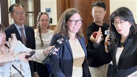 AIT理事主席羅森柏格訪立院。（圖／記者高逸帆攝影）