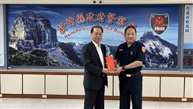 黃明昭,打詐,掃黑,林信雄（圖／新竹縣警察局提供）