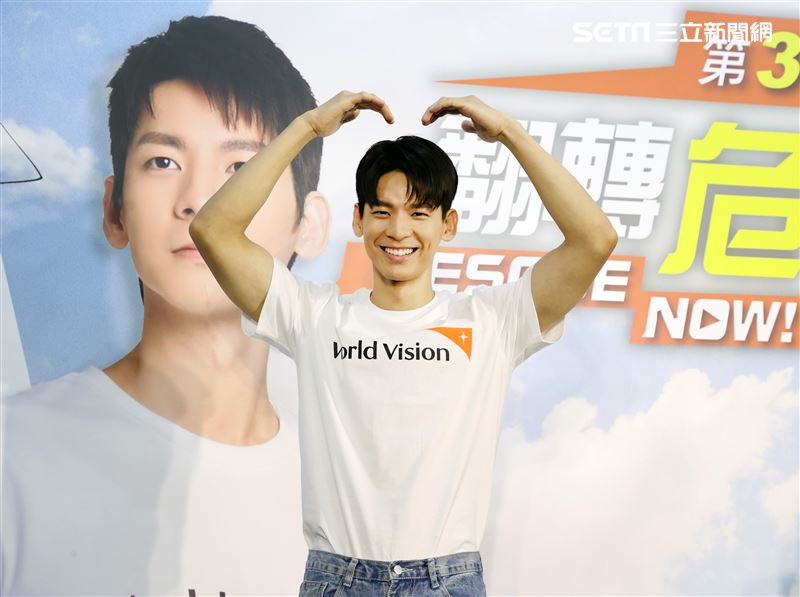 林柏宏飢餓三十起跑記者會。（記者邱榮吉/攝影）