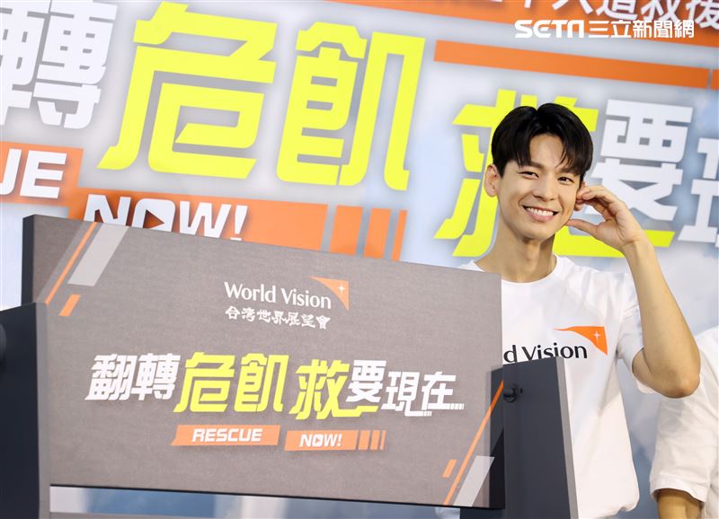 林柏宏飢餓三十起跑記者會。（記者邱榮吉/攝影）