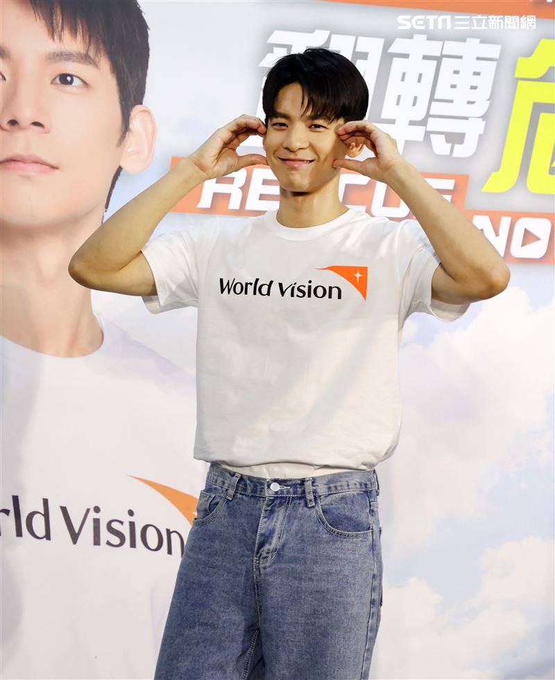 林柏宏飢餓三十起跑記者會。（記者邱榮吉/攝影）