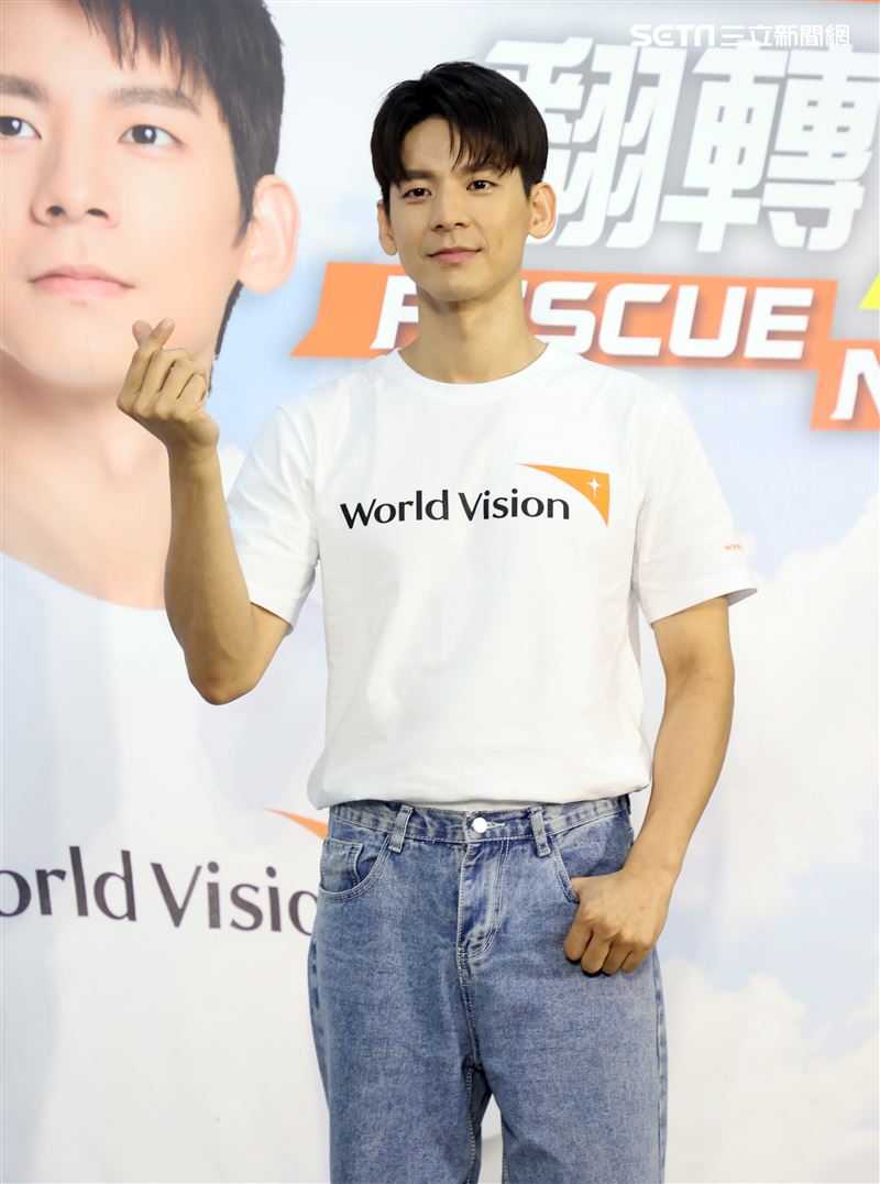 林柏宏飢餓三十起跑記者會。（記者邱榮吉/攝影）