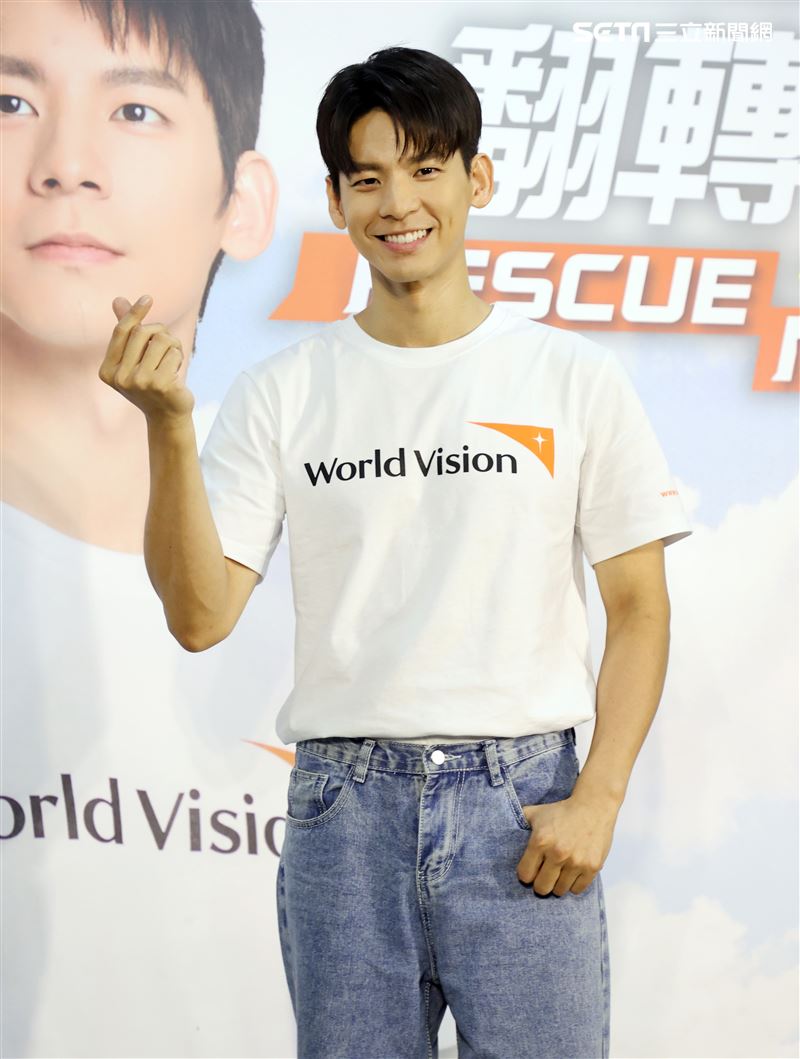 林柏宏飢餓三十起跑記者會。（記者邱榮吉/攝影）