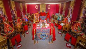 ▲「八面威風 家將特展」安館儀式呈現。（圖 / 桃園土地公文化館 拍攝）