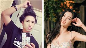 歐弟被拍到和安于晴一起出席女方父親60歲壽宴。（合成圖／翻攝自雙方IG）