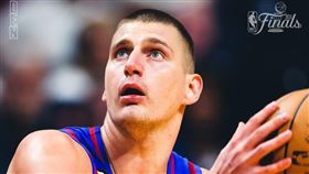 丹佛金塊約基奇（Nikola Jokic）。（圖／翻攝自金塊隊推特）