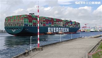 獨／震撼直擊！「長賜輪」又來高雄了