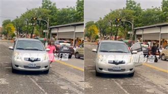 為了買菜「車停路中央！」婦超狂行徑曝