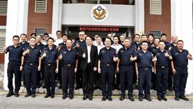 慰勉花蓮縣警局　林右昌：願做警察最好的靠山（圖／警方提供）