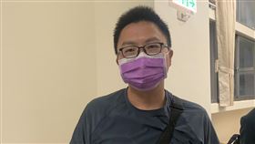 國賠案首開庭  恩恩爸親自出庭染疫病逝童恩恩案，恩恩父親（圖）2022年底向新北市政府相關單位提出1元國賠訴訟，27日親自到新北地院板橋簡易庭開庭。中央社記者高華謙攝  112年3月27日