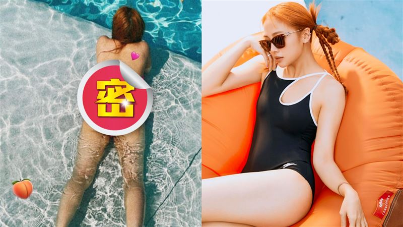 鬼鬼深夜曬破尺度比基尼　蜜桃特寫噴鼻血