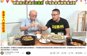 承諾戒酒當放屁？網揪朱學恒2周前還在喝（圖／翻攝YT）