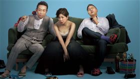 于子育、郭子乾與王偉忠。（金星文創提供