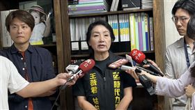 對於新北幼兒園案，王薇君痛批侯友宜根本假道歉、潑髒水。（圖／記者簡浩正攝影）