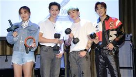 Tyson Yoshi,婁峻碩,高爾宣,RĒD°芮德。（記者楊澍攝影