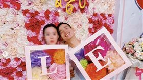 超商浩克,結婚,婚照,（圖／翻攝自IG）