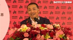 侯友宜參加崑山科大畢業典禮。