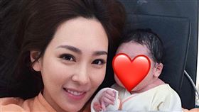 丁巧唯迎接二寶誕生。（圖／翻攝自丁巧唯IG）