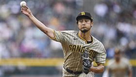 ▲達比修有大聯盟生涯百勝，野茂英雄後日籍投手第2人。（圖／美聯社／達志影像）