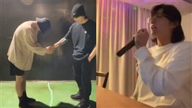 ▲田柾國，金珉奎。（圖／翻攝自IG）