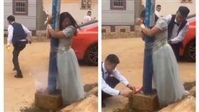 陝西鬧婚（圖／翻攝自微博）