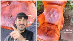 椅子,漢寧森,拍賣,二手（圖／翻攝自TicTok@miztermiller）