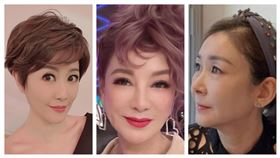寇乃馨（左起）、楊繡惠、曲艾玲今意外連成一線。（圖／本人提供、翻攝臉書）