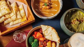 道地印度料理「盛食咖哩」。（圖／翻攝自LaLaport Taichung）