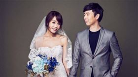 陳園淳甜蜜嫁鴻海主管老公。（圖／年代提供）