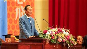 郭台銘6/10在高雄師範大學演講。（圖／翻攝自郭台銘臉書）