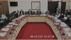 立法院今（12）日舉行朝野協商。（圖／翻攝立法院直播）