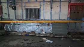 衝突,鐵撬,鄰居,嘉義縣,水上鄉,嘉縣消防局,聖馬爾定醫院（圖／翻攝畫面）