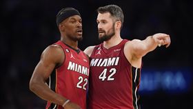 ▲熱火勒夫（Kevin Love）認為1：3落後逆轉拿下冠軍並非不可能。（資料圖／美聯社／達志影像）