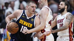 ▲金塊若奪冠，約基奇（Nikola Jokic）是總冠軍賽MVP熱門人選之一。（圖／美聯社／達志影像）