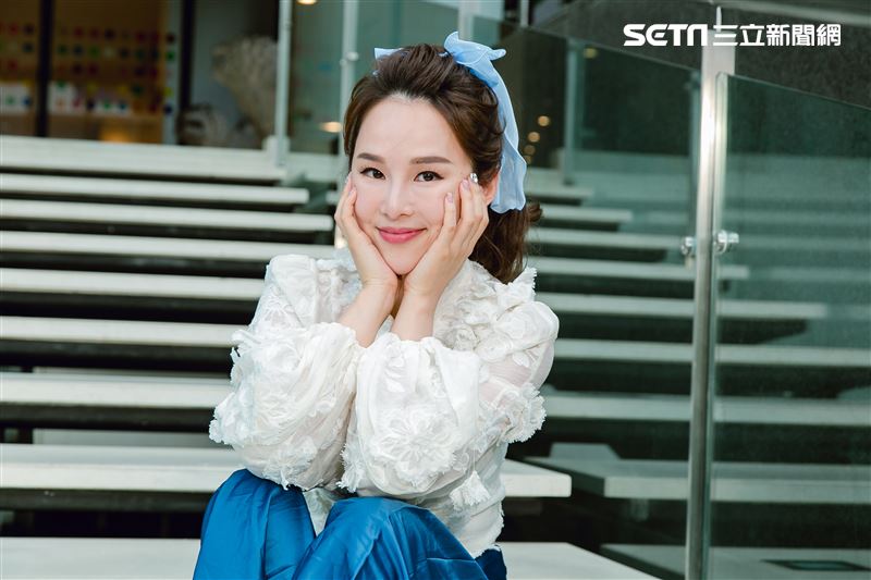 張齡予三立新聞網專訪。（圖／記者楊澍攝影）