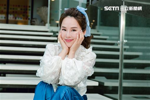 張齡予三立新聞網專訪。（圖／記者楊澍攝影）