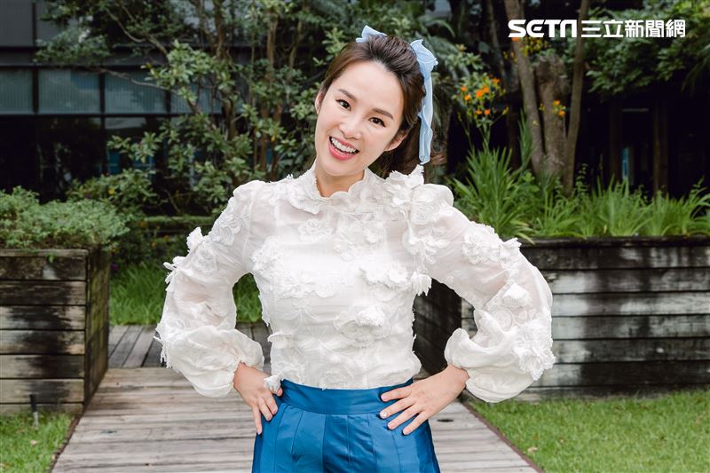 張齡予三立新聞網專訪。（圖／記者楊澍攝影）