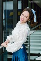 張齡予三立新聞網專訪。（圖／記者楊澍攝影）