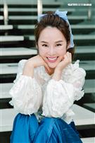 張齡予三立新聞網專訪。（圖／記者楊澍攝影）