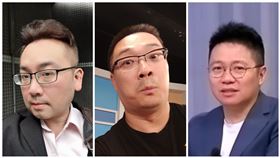 性騷擾醜聞連環爆，名嘴張宇韶（左起）、朱學恒、朱凱翔都成為性騷案主角。（圖／翻攝自朱凱翔、朱學恒、張宇韶臉書）