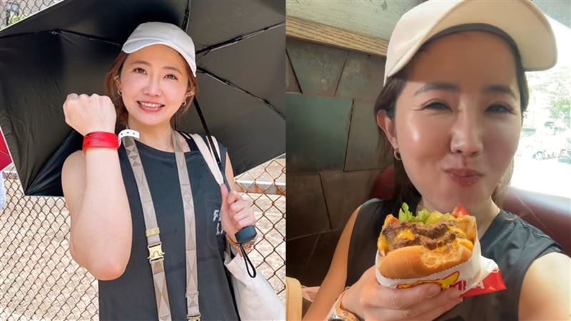 排6小時快累死　謝忻爽嗑In-N-Out影片曝
