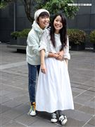 深白色二人組三立新聞網專訪。（圖/記者邱榮吉攝影）