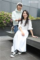 深白色二人組三立新聞網專訪。（圖/記者邱榮吉攝影）