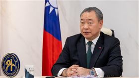 外交部常務次長俞大㵢感謝各國支持台海和平穩定。（圖／外交部提供）