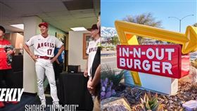 ▲美國人氣連鎖漢堡店「In-N-Out」連大谷翔平都喜歡。（圖／翻攝自推特、In-N-Out臉書）