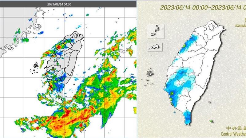 台進入梅雨旺盛期　明起連3天迎降雨高峰