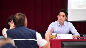 蔣萬安出席市長與里長有約南港區。（圖／北市府提供）