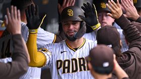 ▲桑契斯（Gary Sanchez）敲出轉戰教士第6轟。（圖／路透社／達志影像）