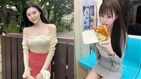 超狂女神級大胃王「泡芙」樣貌甜美擁纖細魔鬼身材。（圖／翻攝自puff_ku IG）