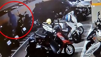 怎麼又是你！賊當跟屁蟲闖社區停車場行竊